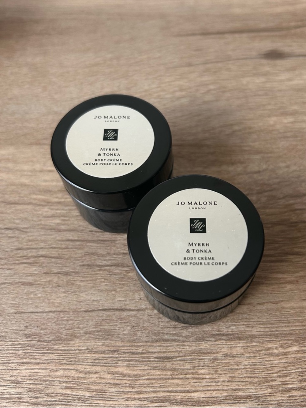 Jo Malone Myrrh & Tonka Body Crèmes (Two Jars)